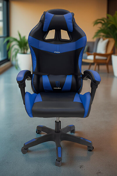 rexa كرسي ألعاب مريح مع مسند للرأس ودعم أسفل الظهر، 125×68×52 سم