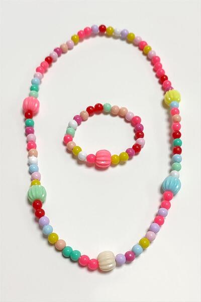ZERO LAND Wizard Beads Children's Set Necklace-Colorful