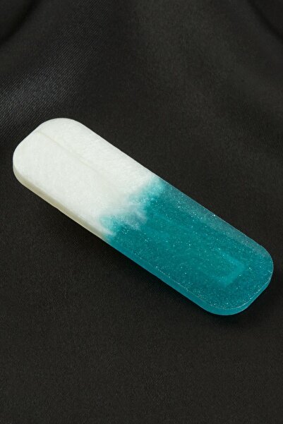 FREEDOM STOREE Rectangular Collet Epoxy Buckle 1 Piece