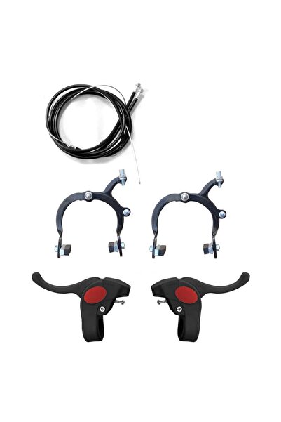 Saiguan Doğa Çocuk Bisikleti Fren Seti ( 16"-20" Uyumlu ) Siyah