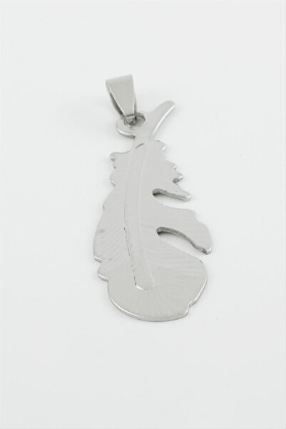 ZERO LAND Leaf Steel Pendant 5 cm