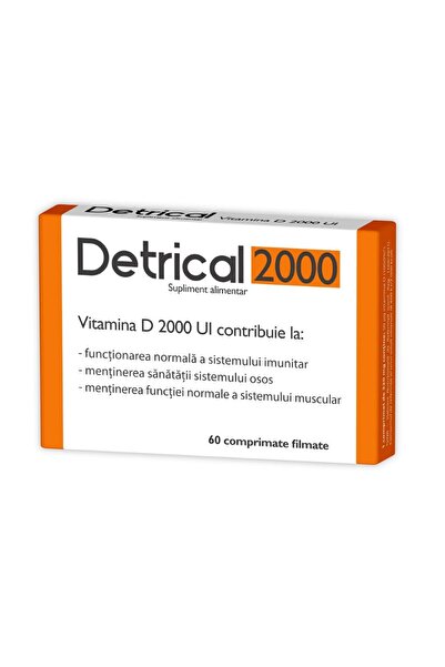 Other Detrical Vitamina D 2000UI, 60 comprimate, Zdrovit