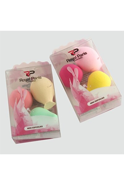 TakÇalıştır TKÇBJ 3 قطع من إسفنجة المكياج رويال باريس الصغيرة TKÇBJ