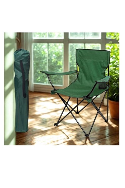 Generic Camping chair set consisting of two folding chairs made of Oxford cloth and metal legs - comfortable and lightweight