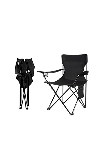 Generic Camping chair set consisting of two folding chairs made of Oxford cloth and metal legs - comfortable and lightweight