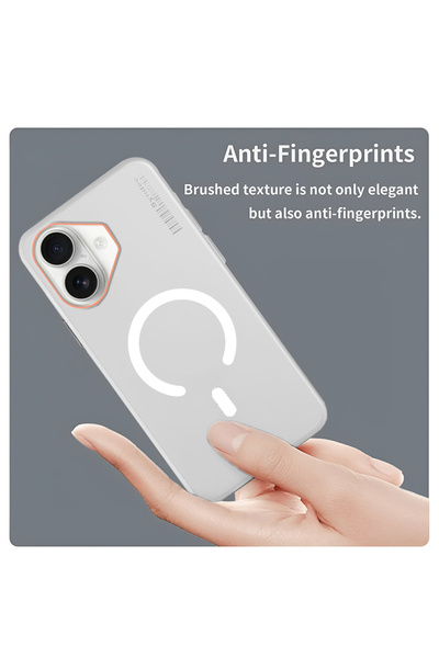 Wtech Apple iPhone 17 5G 2025 Syndee Series Hybrid Translucent Magsafe Case Cover