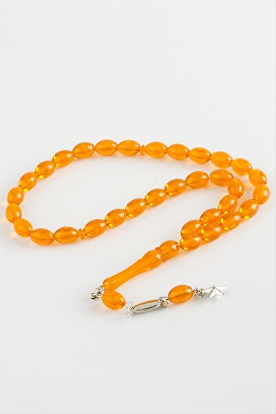 fantastik store مسبحة صلاة بلاستيكية على شكل زيتون 8*11 ملم