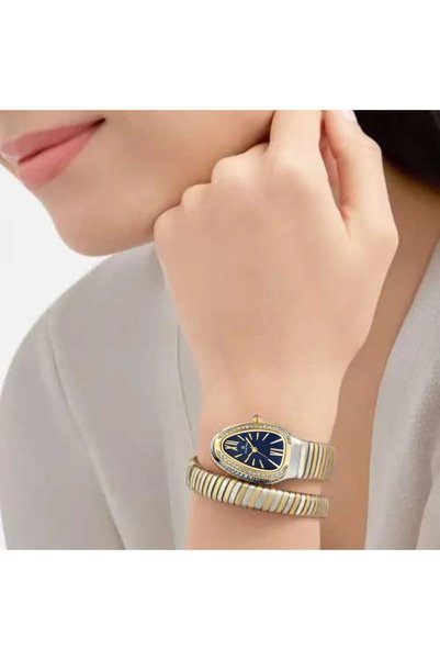 Louisiana Snake watch, coiled watch, women's wristwatch