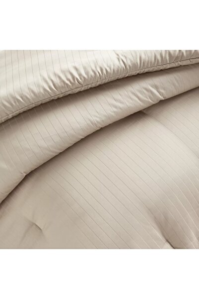 Generic Hampton Cotton Sateen Jacquard 220 Thread Count 3-Piece Full Comforter Set - 160x240 cm