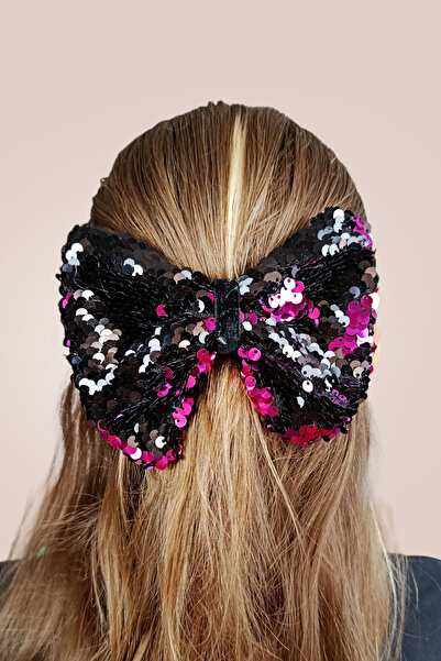 GİST KIZ ÇOCUK FUŞYA PAYETLİ FİYONK TOKA