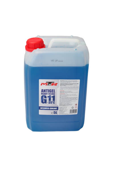 MTR Antigel diluat Albastru G11 (-35°C) 5L pentru VW, MAN, MB