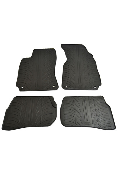 MTR Covorase Gledring culoare Negru, Vw Passat 3B 1998-2005, cauciuc, 4 buc