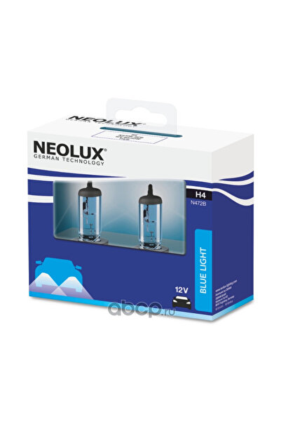 NEOLUX Bec Blue Light H4 12V 60/55W P43t