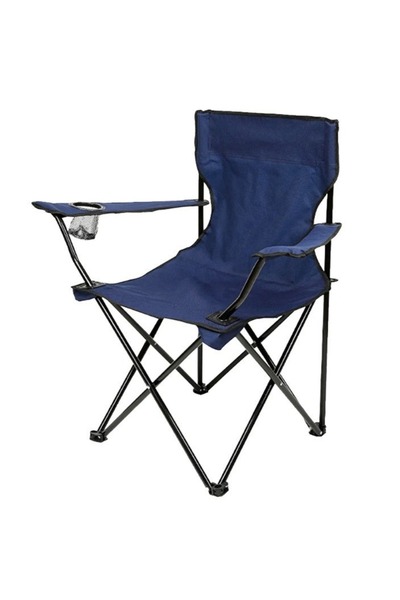 Generic Camping chair set consisting of two folding chairs made of Oxford cloth and metal legs - comfortable and lightweight