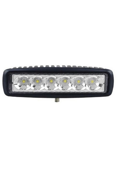 MTR Proiector LED Offroad Auto 18W/12V-24V, 1320 Lumeni, Lungime 16 cm, Flood...
