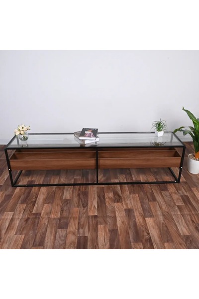 DEC13 Plasma TV table with a modern and elegant design. 180 cm.