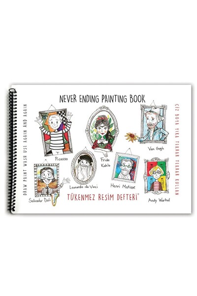 Akademi Çocuk Tükenmez Resim Defteri (25x35cm) 3031