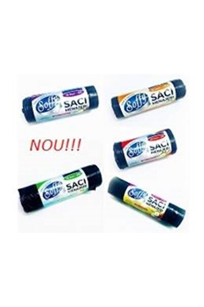 MTR Saci menaj LDPE 120L, 10 buc/rola