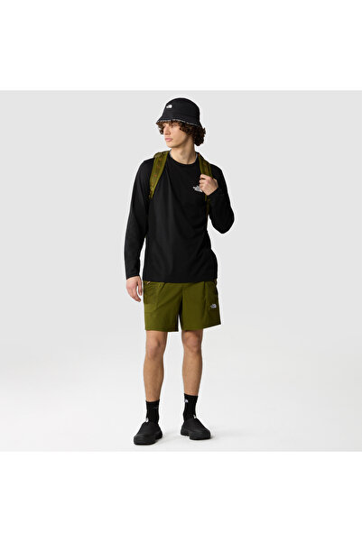 THE NORTH FACE M L/S SIMPLE DOME TEE Μαύρο