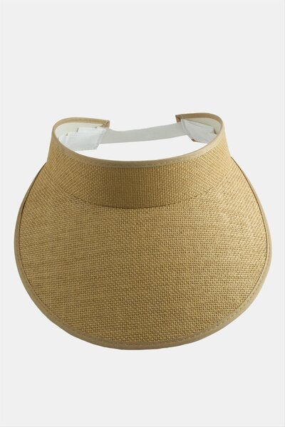 CT STONES Straw Tennis Hat with Cap