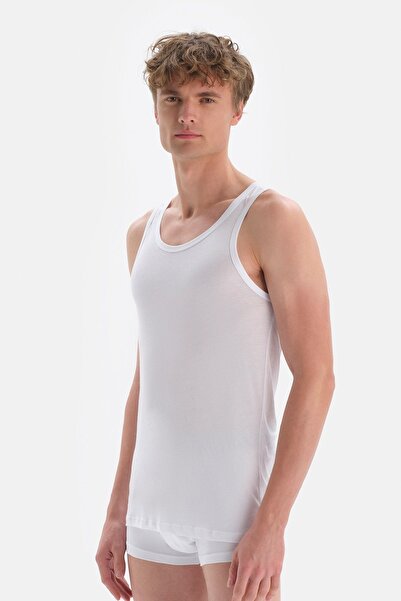 Dagi Men's Modal Thick Strap 2-Pack Undershirt