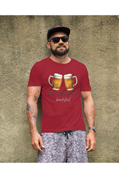 MVRDAR Tricou unisex din bumbac 100% cu motive Oktoberfest, bere si alcool