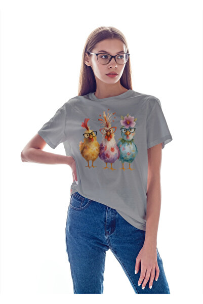 MVRDAR Tricou unisex 100% bumbac Flower Power pentru femei si fete