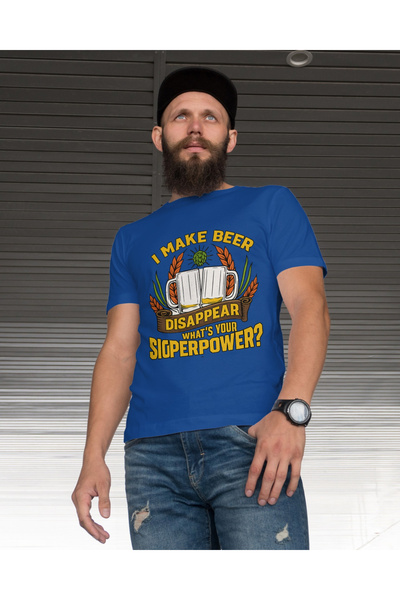 MVRDAR Unisex μπλουζάκι από 100% βαμβάκι με μοτίβα Oktoberfest, μπύρας και αλ...