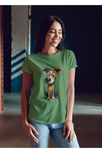 MVRDAR Tricou unisex 100% bumbac Flower Power pentru femei si fete