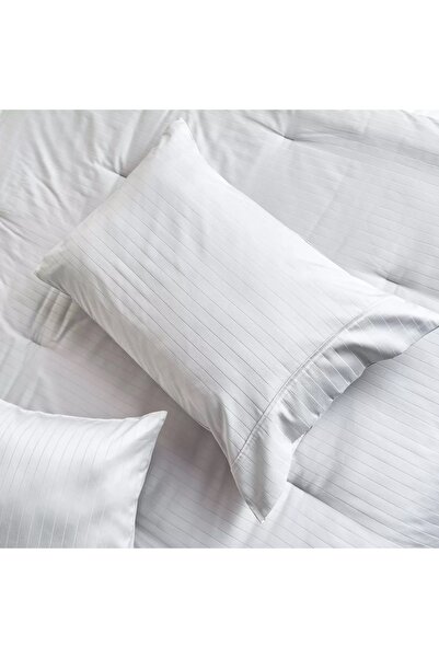 Generic Hampton Cotton Sateen Jacquard 220 Thread Count 3-Piece Queen Comforter Set - 200x240 cm