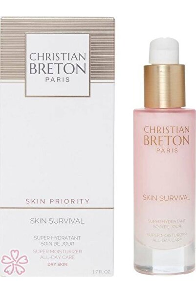 Christian Breton Skin Survival Süper Yaşlanmalar İçin Limitsiz Nemlendirici Krem 50 ml