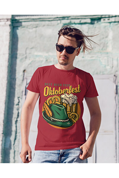 MVRDAR Tricou unisex din bumbac 100% cu motive Oktoberfest, bere si alcool