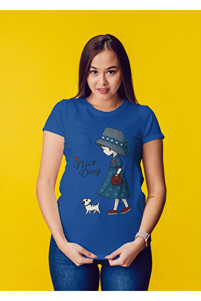 MVRDAR Tricou unisex 100% bumbac Flower Power pentru femei si fete