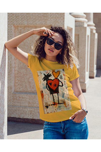 MVRDAR Tricou unisex 100% bumbac Flower Power pentru femei si fete