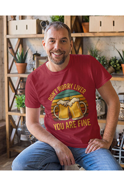 MVRDAR Unisex 100% cotton T-shirt with Oktoberfest, beer and alcohol motifs
