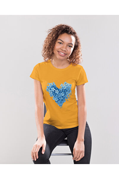 MVRDAR Tricou unisex 100% bumbac Flower Power pentru femei si fete
