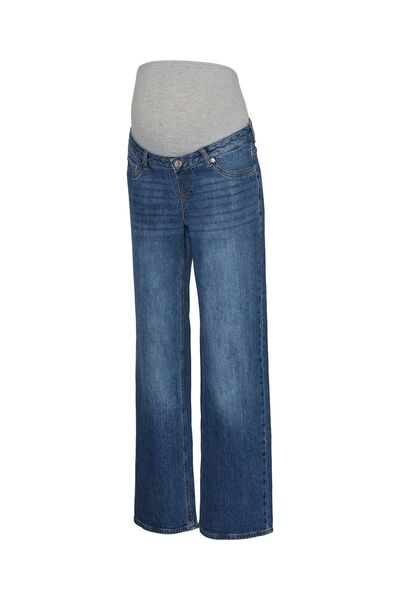 Vero Moda Maternity Umstandsjeans mit weitem Bein Weiter Beinschnitt Jeans