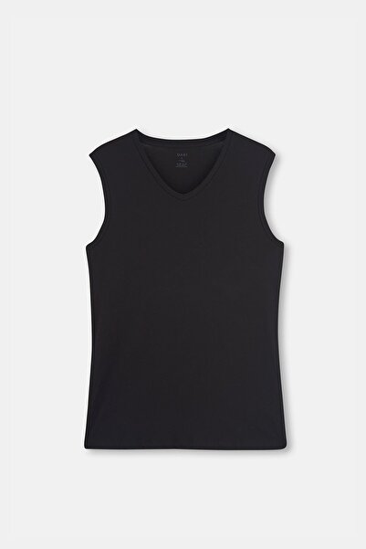 Dagi Erkek %100 Pamuk 2'li Paket V Yaka Kolsuz Atlet