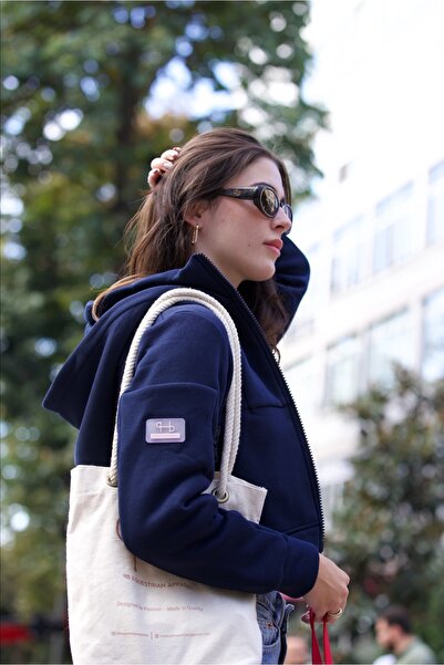 PB EQUESTRIAN APPAREL Novo Hoodie - Oversize Fermuarlı Spor Ceket