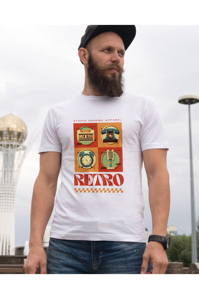 MVRDAR Tricouri unisex 100% bumbac colecția Retro, Vintage și Old School