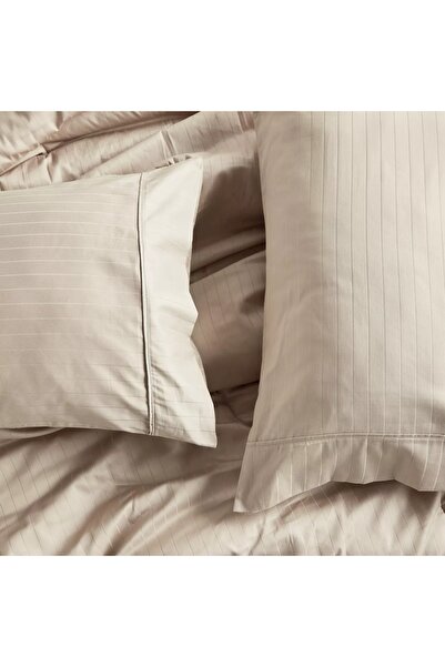 Generic Hampton Cotton Sateen Jacquard 220 Thread Count 3-Piece Queen Comforter Set - 200x240 cm