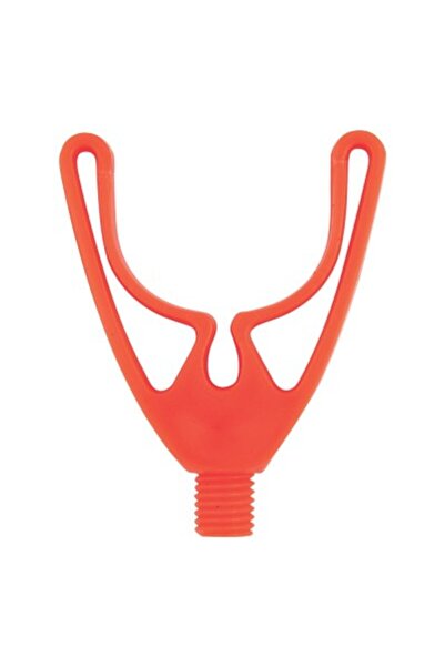 Baracuda Cap suport lansetă, complet din plastic, tip U, spate, roșu