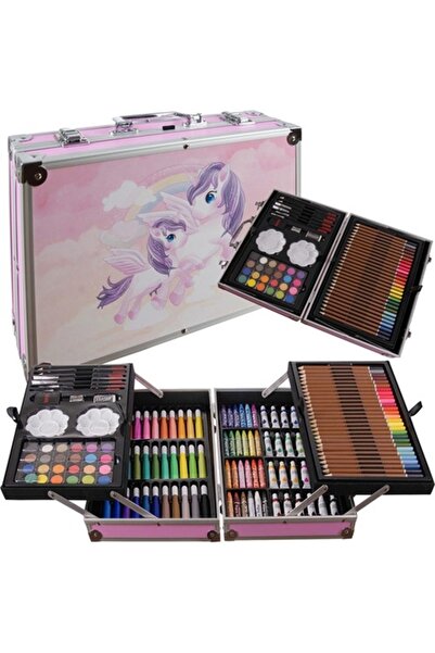 KESNUP Set complet de desen și pictură 145 piese multicolor
