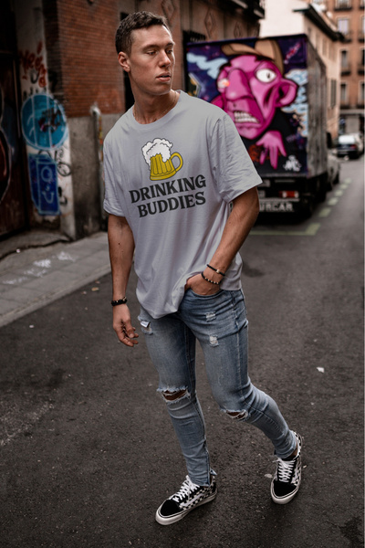 MVRDAR Tricouri unisex 100% bumbac cu motive Oktoberfest, bere, festivaluri, ...