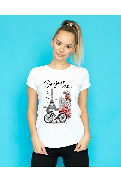 MVRDAR Tricou unisex 100% bumbac Flower Power pentru femei si fete