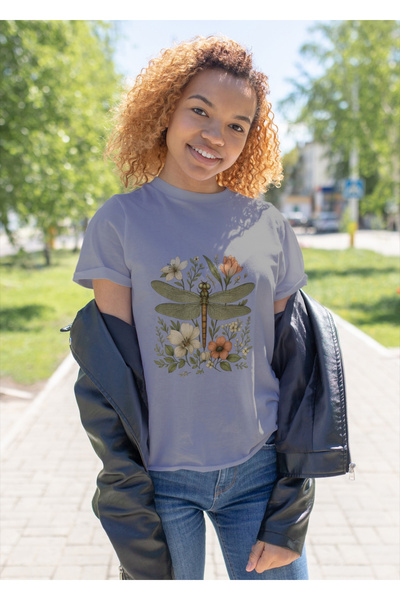 MVRDAR Unisex 100% cotton T-shirt, Flower Power collection