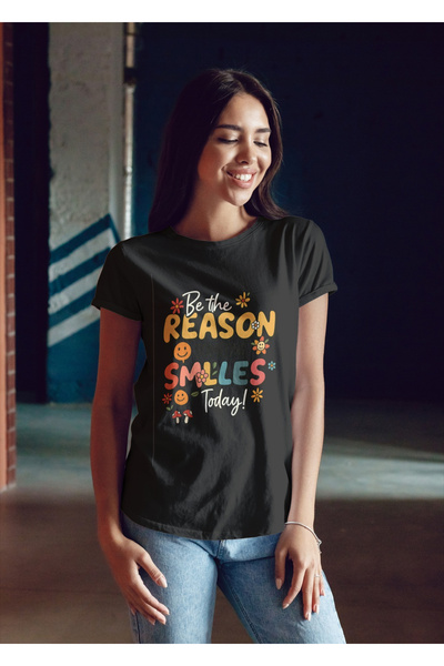 MVRDAR Tricou unisex 100% bumbac Flower Power pentru femei si fete