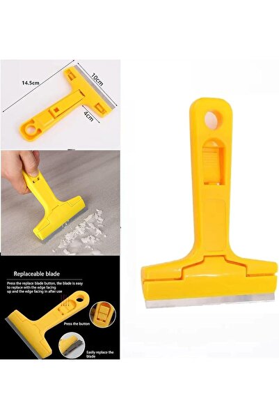 Generic PROTABLE SCRAPER TO REMOVE SILICONE & GLASS WINDOW CLENING DEVICE WIPER