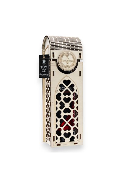 TOM GO Cutie pentru sticlă de vin „La mulți ani”