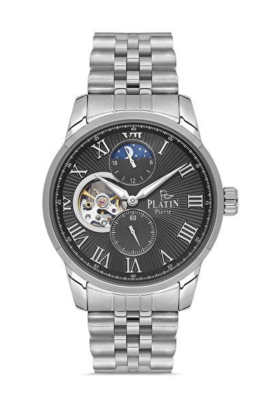 Platin Pierre Pl-1164Ga-A2 Steel Band Functions Active Automatic Men's Wristw...